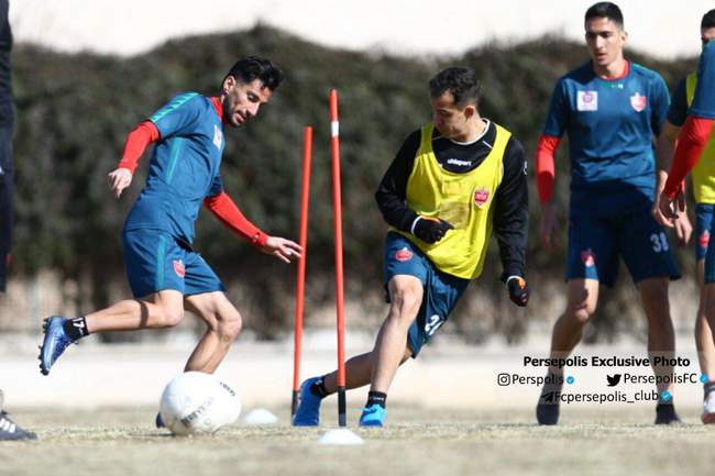 گزارش تصویری از تمرینات پرسپولیس 