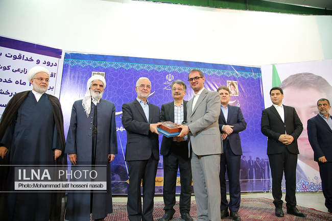 آیین تکریم و معارفه استاندار کردستان با حضور و زیر کشور برگزار شد 