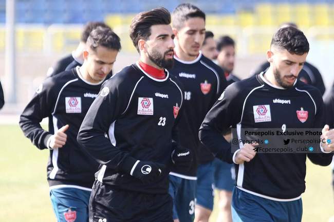 گزارش تصویری از تمرینات پرسپولیس