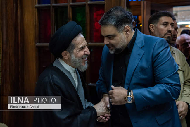 مراسم ترحیم مادر غلامعلی حداد عادل