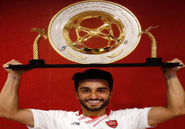 جشن قهرمانی پرسپولیس در جام حذفی (تصاویر)
