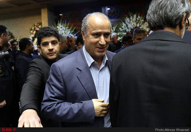 مراسم ترحیم برادر سردار حسین دهقان