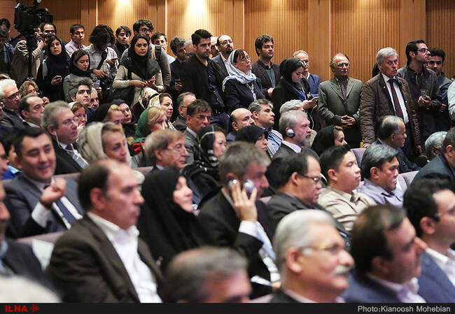تصاویری از افتتاحیه «لوور در تهران» با حضور وزیر خارجه فرانسه