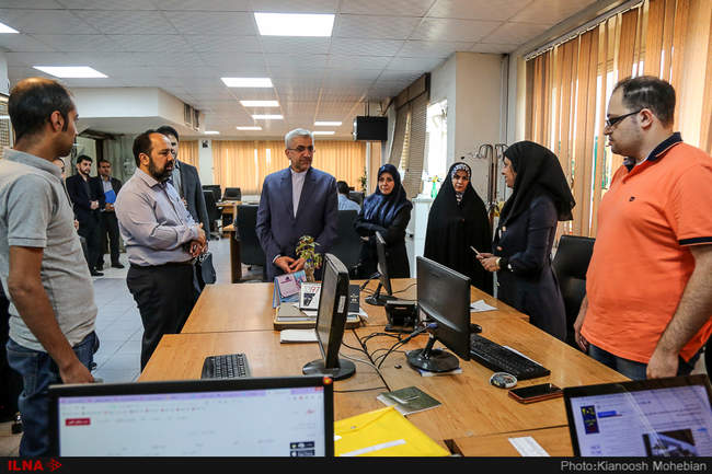 حضور رضا اردکانیان وزیر نیرو در ایلنا