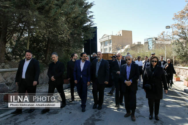 مراسم تشییع پیکر عبدالمجید ارفعی