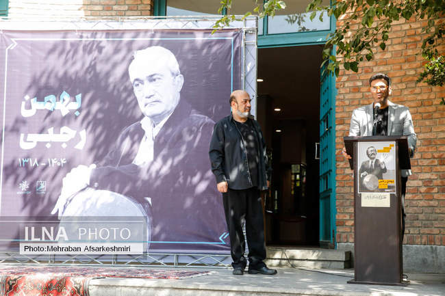 تشییع پیکر مرحوم بهمن رجبی 