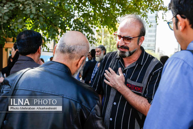 تشییع پیکر مرحوم بهمن رجبی 