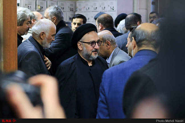 مراسم ختم فرزند احمد توکلی