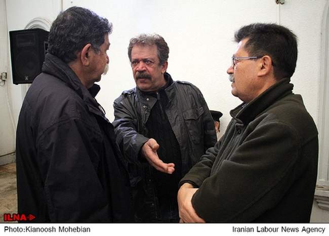 مراسم تشییع پیکر عظیم جوانروح فیلمبردار سینما و تلویزیون