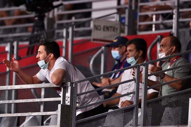 گزارش تصویری از تقابل رضا اطری در رده بندی المپیک 