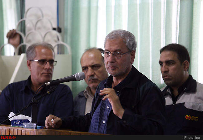 وزیر تعاون، کار و رفاه اجتماعی در جمع کارگران کارخانه‌های هپکو و آذرآب 