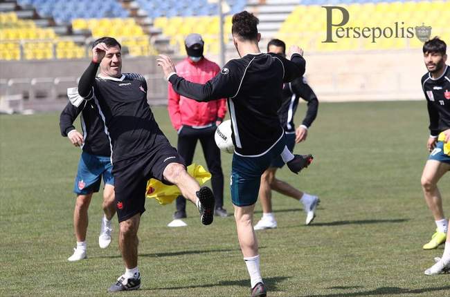 گزارش تصویری از تمرینات پرسپولیس