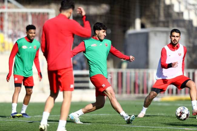 گزارش تصویری از اولین تمرین پرسپولیس پس از کامبک رویایی