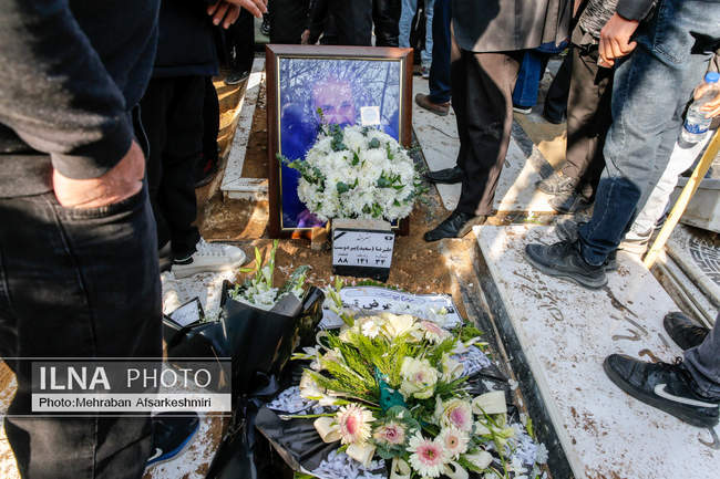 مراسم تشییع پیکر «سعید پیردوست»