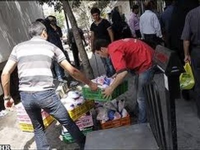 با دستفروشان آلایش‌های دامی در اهواز برخورد می‌شود