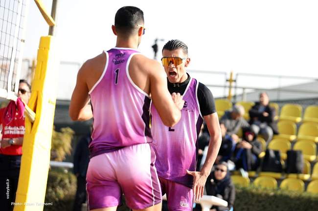 گزارش تصویری هفته دوم لیگ برتر والیبال ساحلی ۱۴۰۴