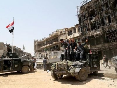 هلاکت سه عضو داعش در عملیات حشد الشعبی در موصل