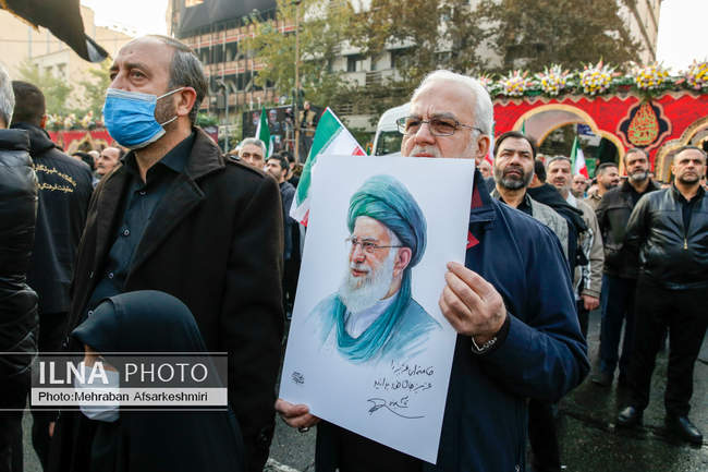 تشییع ۱۰۰ شهید گمنام دفاع مقدس