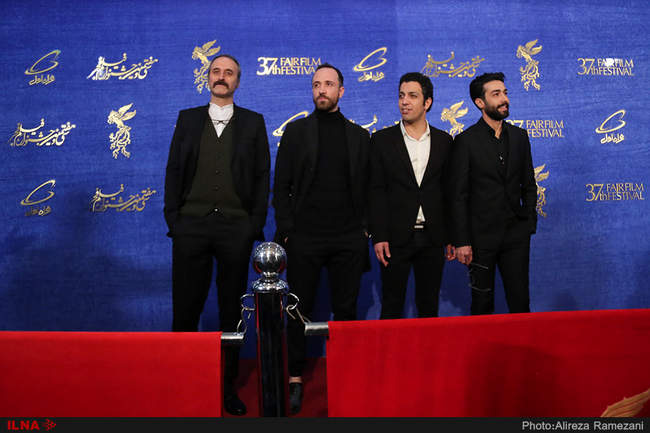 دهمین روز جشنواره فیلم فجر با حضور عوامل فیلم های حمال طلا و رد خون