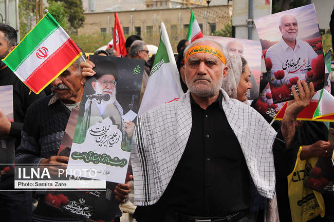 تشییع سرلشکر شهید مجید خادمی - شیراز 