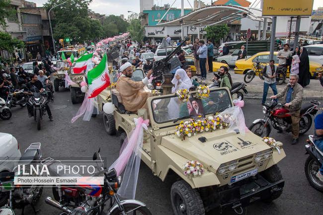  برگزاری جشن ازدواج ۱۰۰۰زوج جان فدا در تهران 