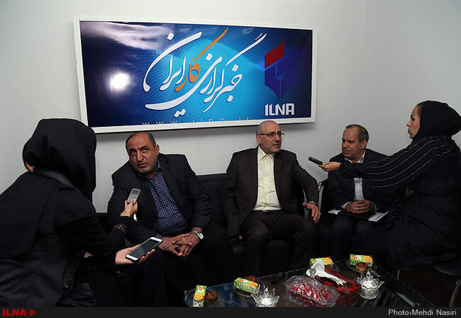 مهمانان غرفه ایلنا در ششمین روز نمایشگاه مطبوعات و خبرگزاری‌ها /1