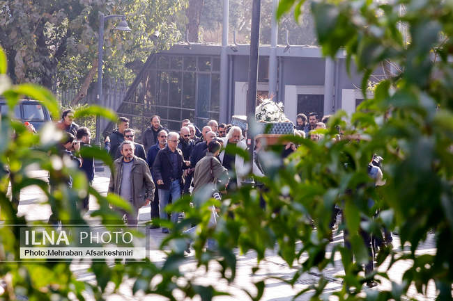 مراسم تشییع پیکر هادی مرزبان