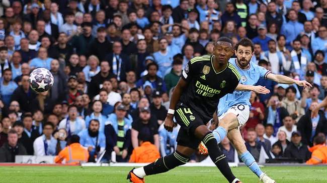 گزارش تصویری پیروزی پرگل منچسترسیتی مقابل رئال مادرید