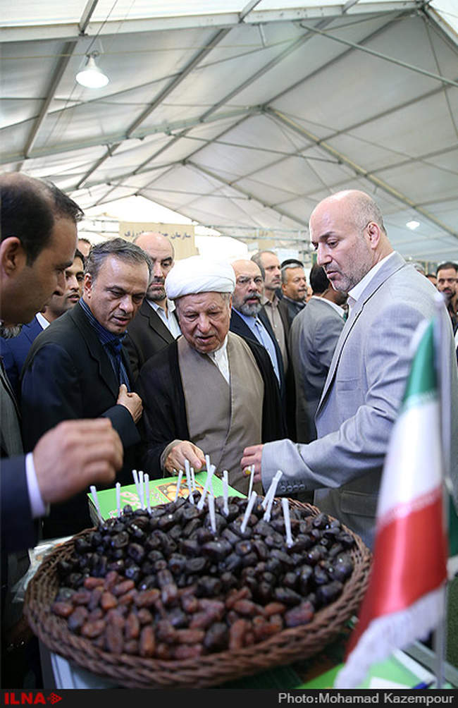 مراسم اختتامیه جشنواره فرهنگی اقتصادی کرمان با حضور آیت الله هاشمی ر