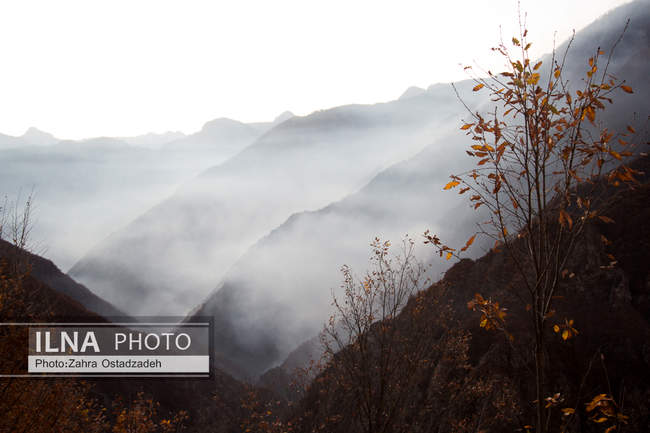 عملیات مهار آتش‌سوزی مناطق کوهستانی روستاهای دلیر و الیت