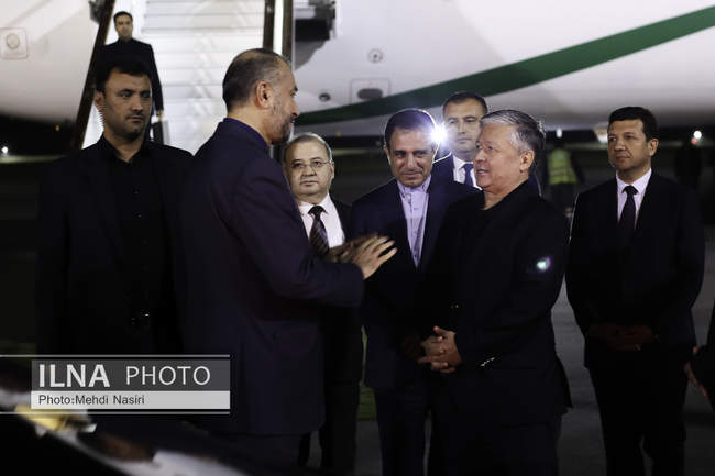 ورود امیرعبداللهیان به سمرقند برای شرکت در چهارمین نشست همسایگان اف