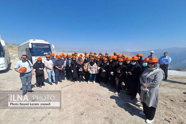 بازدید خبرنگاران از معدن مس سونگون
