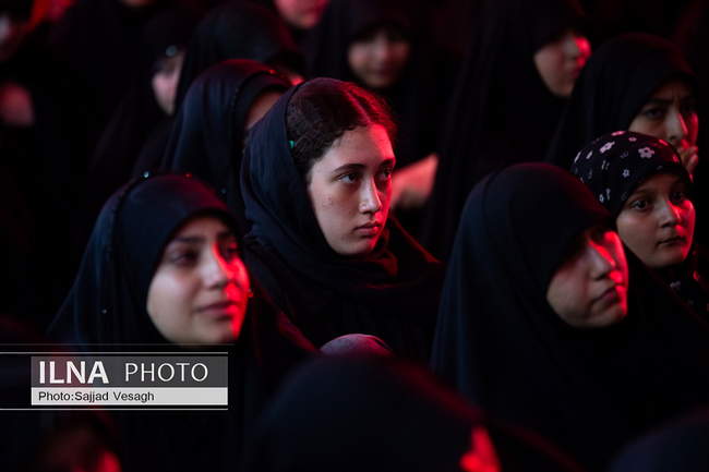 مراسم عزاداری بنات الحسین (ع) در همدان