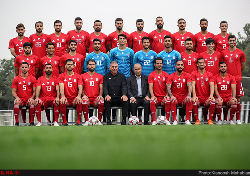 Iran in Preparation Camp for Bolivia Friendly