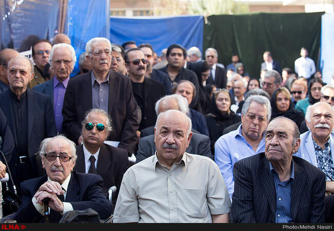 مراسم تشییع پیکر فرهنگ شریف