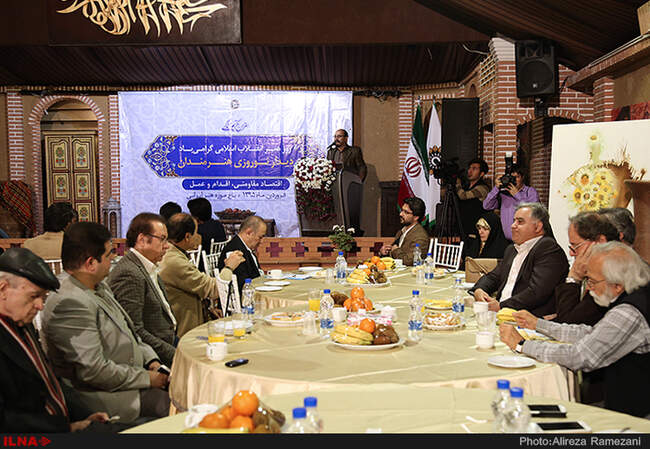دیدار نوروزی رئیس سازمان فرهنگی‌هنری شهرداری با هنرمندان