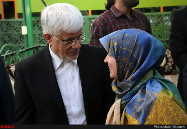 میهمانی افطار محمدرضا عارف 