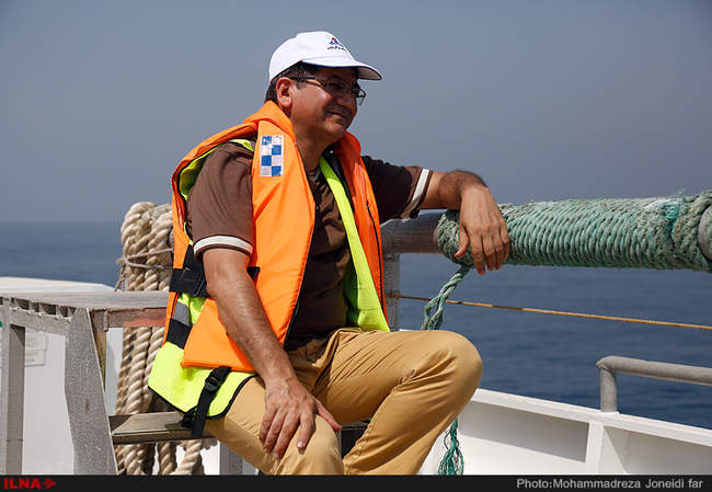 بازدید خبرنگاران از عملیات نصب سکوی  19A پارس جنوبی