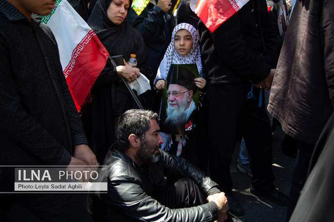 مراسم اربعین رهبر شهید انقلاب در تهران / 2