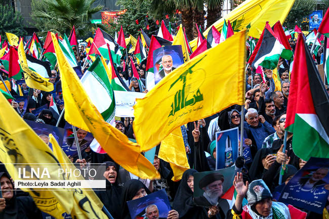 تجمع مردم تهران در محکومیت ترور شهید اسماعیل هنیه