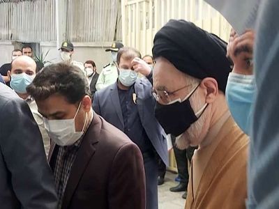 سیدمحمد خاتمی در حسینیه جماران حاضر شد