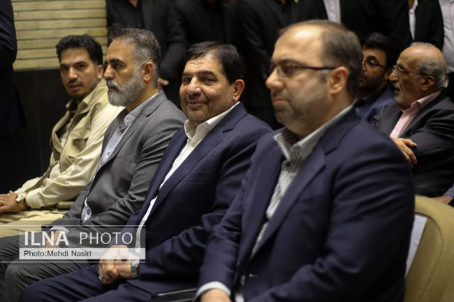 مراسم ختم مادر اسحاق جهانگیری