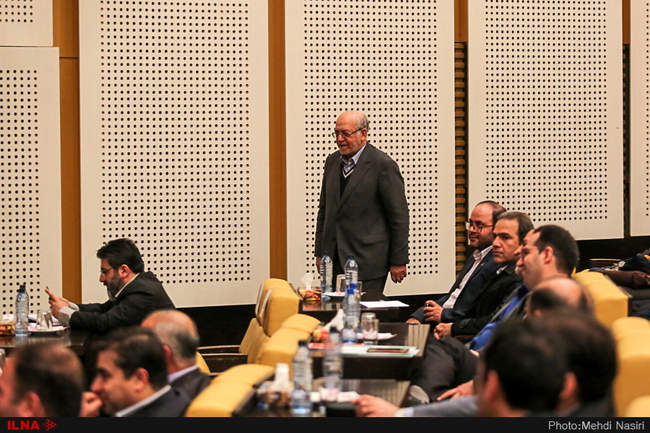 مراسم امضای قرارداد توسعه و بهره برداری میادین نفتی سپهر و جفیر