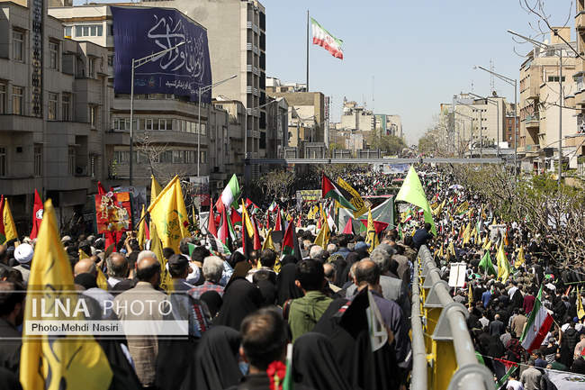 مراسم راهپیمایی روز قدس در تهران/2