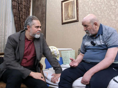 رئیس سازمان سینمایی به عیادت جمال شورجه رفت
