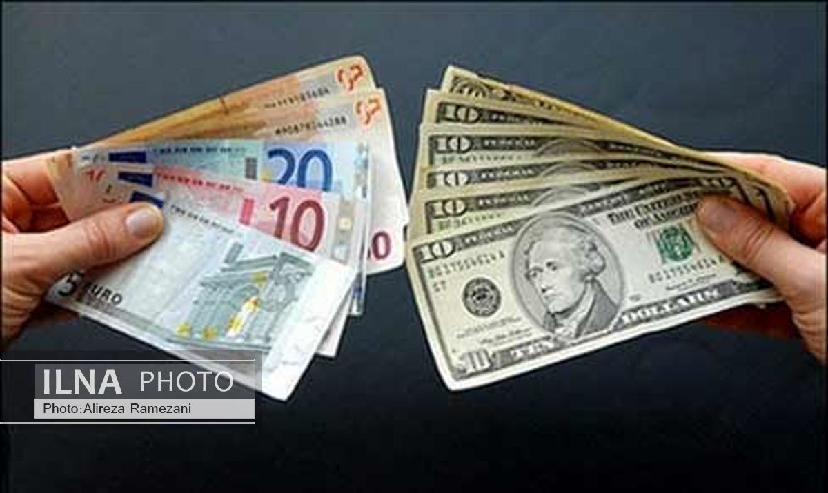 یورو 3730 تومان شد/ بهای دلار با 5 ریال کاهش به 3307 تومان رسید 