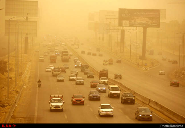 مصر در تصرف طوفان شن