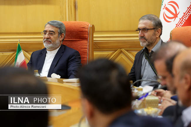 دیدار وزیر کشور عراق با عبدالرضا رحمانی فضلی