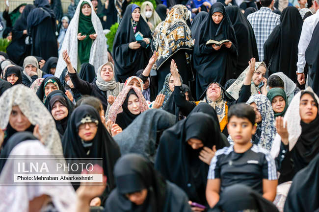 قرائت دعای «عرفه» - امام زاده صالح تهران