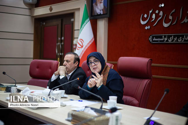 نشست خبری سخنگوی دولت با خبرنگاران قزوینی 